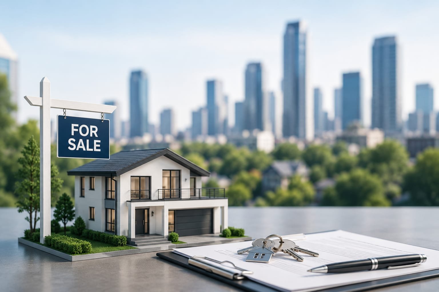 A real estate brokerage team at work