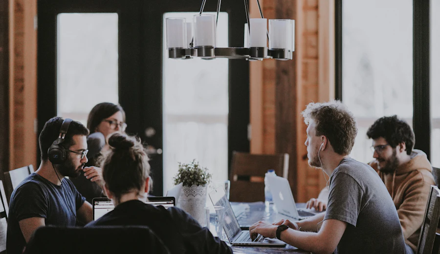 A real estate brokerage team planning their website and CRM